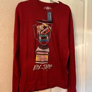 America rag mix tape sweater